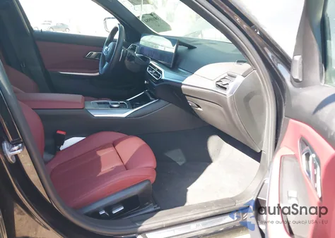 2023 BMW 330I из США, поврежденный, VIN 3MW69FF03P8D10599